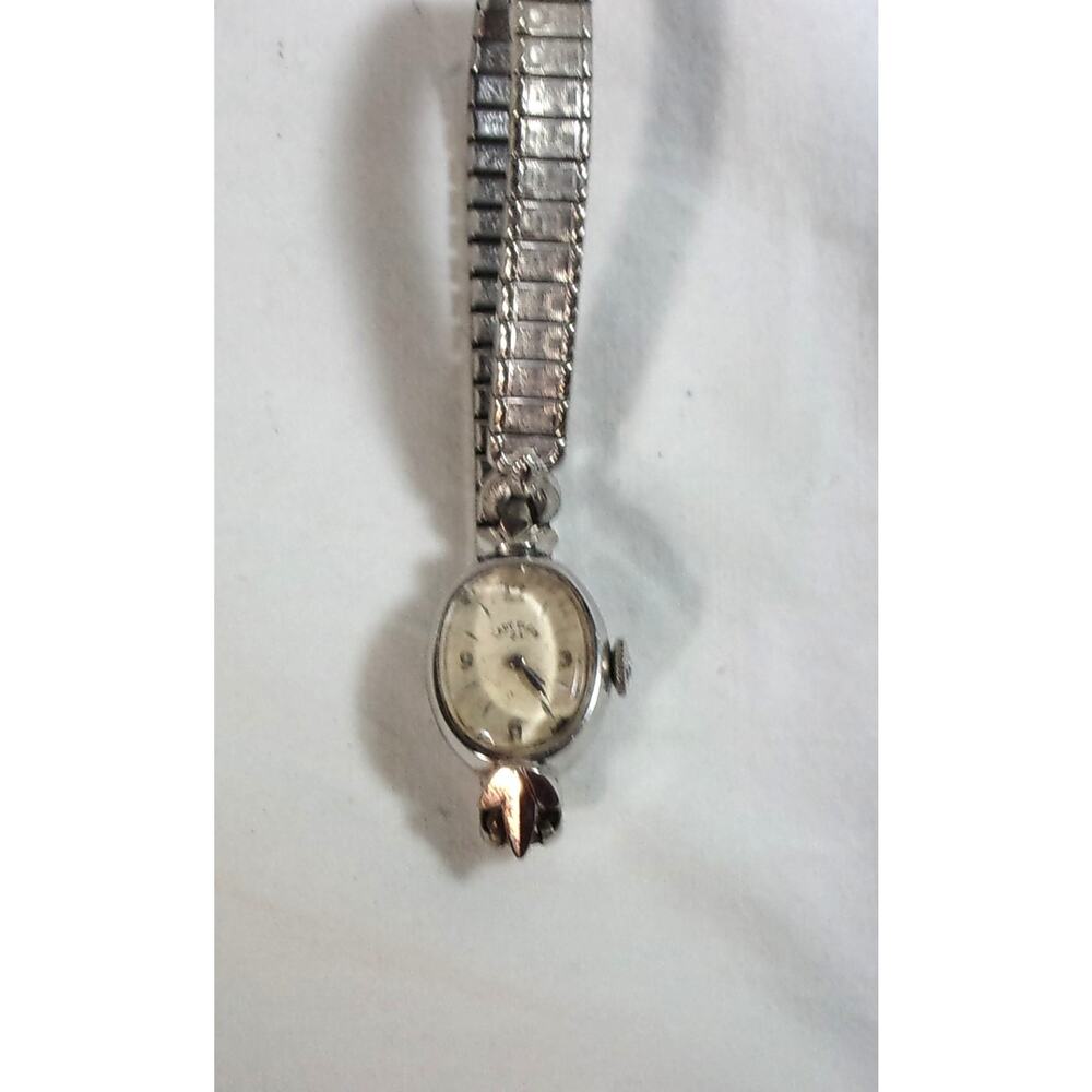 LOT OF THREE VINTAGE LADIES WATCHES-ELGIN dp-ELGIN 23-EVANS SWISS - Picture 5 of 9